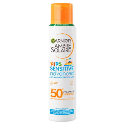 Ambre Solaire Kids Sensitive Anti-Sand Sun Protection Spray SPF 50+