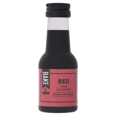 BAKE by ASDA Red Food Colouring 38ml