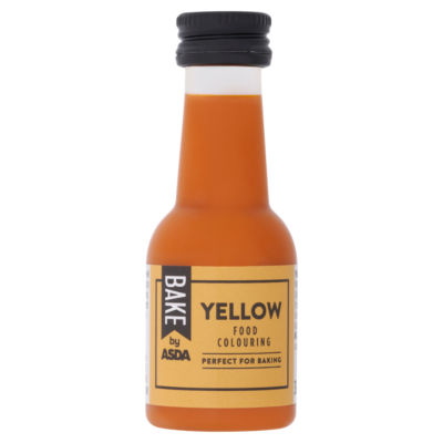 BAKE by ASDA Yellow Food Colouring 38ml
