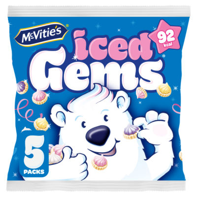 McVitie's Iced Gems Multipack Biscuits