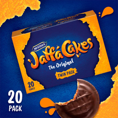 Jaffa Cakes Original Chocolate Biscuits Twin Pack 2 x 10 Cakes, 220g thumbnail 3