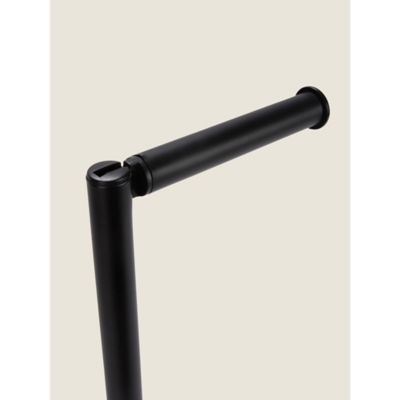 Matte Black Freestanding Toilet Roll Holder thumbnail 3