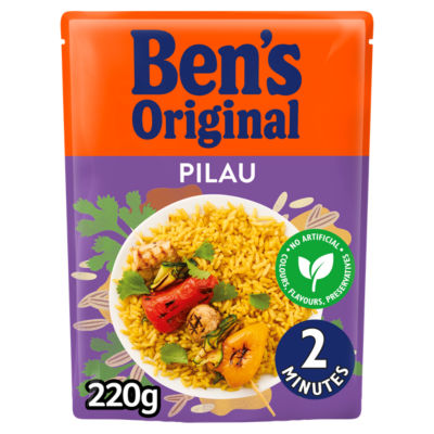 Pilau Microwave Rice 220g thumbnail 2