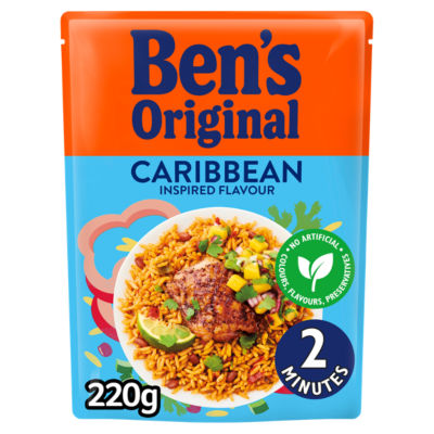 Caribbean Microwave Rice 220g thumbnail 2