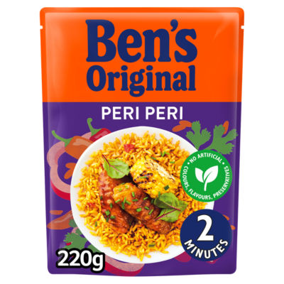 Peri Peri Microwave Rice 220g thumbnail 2