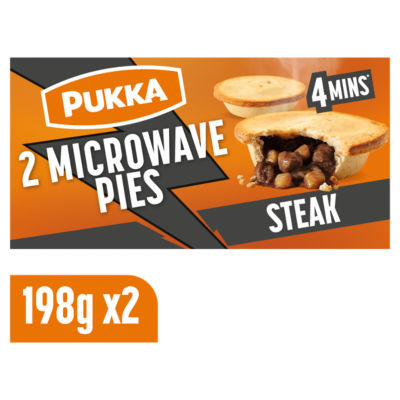 2 Microwaveable Pies Steak thumbnail 2