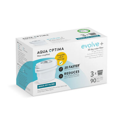 Evolve+ Water Filter Cartridge 3 pack (3 month supply) thumbnail 2
