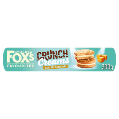 Biscuits Salted Caramel Crunch Creams 200g thumbnail 2