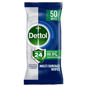 Antibacterial Multi Surface Wipes Ocean Fresh 50 Wipes thumbnail 2