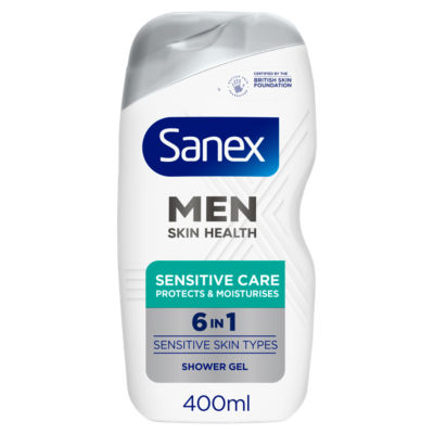 Men Skin Health Sensitive Care Shower Gel 400ml thumbnail 2