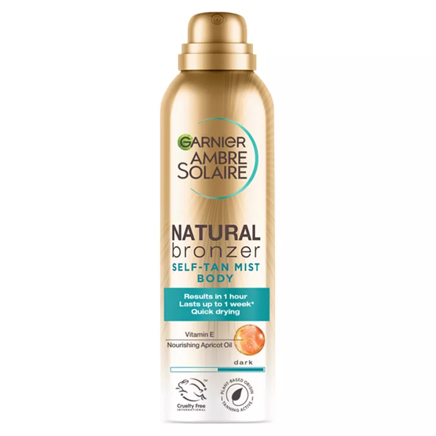 Ambre Solaire No Streaks Bronzer Dark Self Tan Body Mist