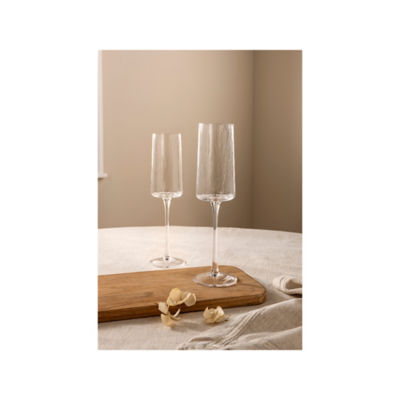 Hammered Champagne Glasses - Set of 2 thumbnail 2