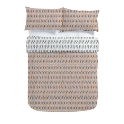 Reversible Duvet Set Geo - Double