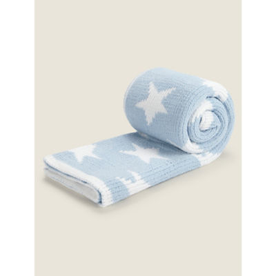 Blue Star Chenille Baby Shawl thumbnail 2