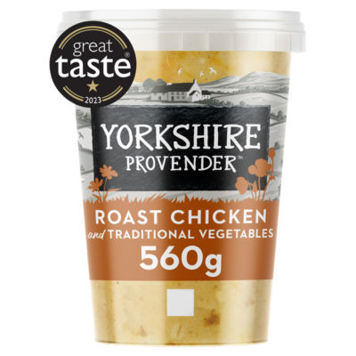 Yorkshire Provender Roast Chicken Soup & Traditional Vegetables
