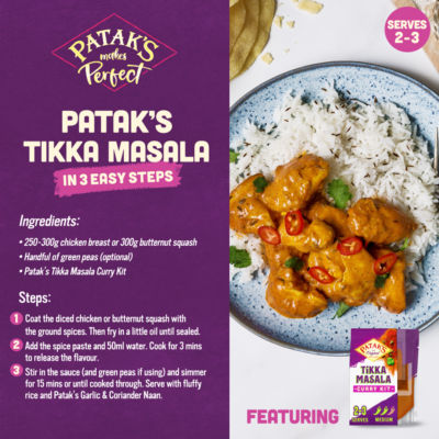 Punjabi Style Tikka Masala Curry Sauce Kit 270g thumbnail 3