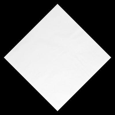 Luncheon Value White Napkins 1 Ply Tissue x 500 Sheets thumbnail 2