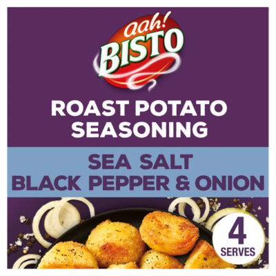 Crispy Sea Salt Black Pepper & Onion Roast Potato Seasoning 40g thumbnail 2
