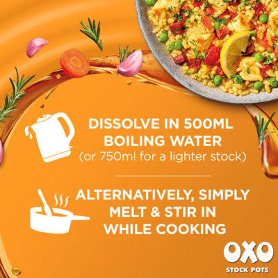 Oxo Reduced Salt Succulent Chicken Stock Pots 4 x 20g thumbnail 4