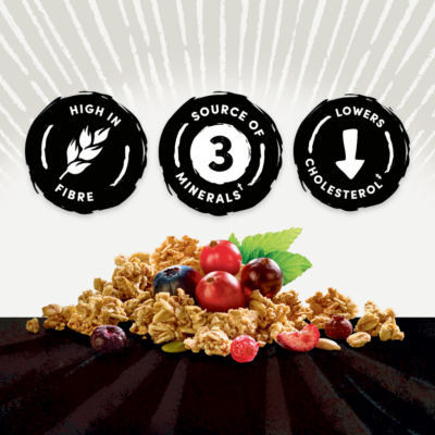 Super Berry Granola Breakfast Cereal 500g thumbnail 3