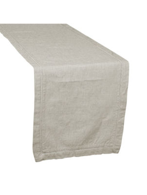 At Home with Stacey Solomon Natural Linen Runner