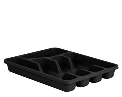 Small Black Cutlery Tray thumbnail 2
