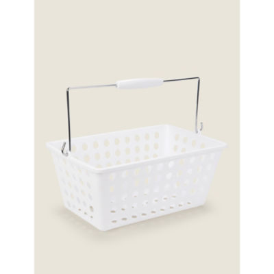 White Storage Basket