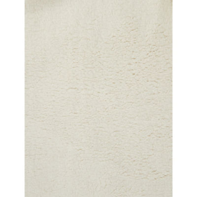 Natural Check Sherpa Throw thumbnail 5