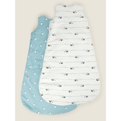 Panda Sleep Bag 2.5 Tog (6-18M) - Set of 2 thumbnail 4