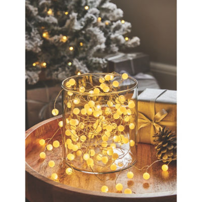 180 Berry Micro LED Christmas Lights thumbnail 2