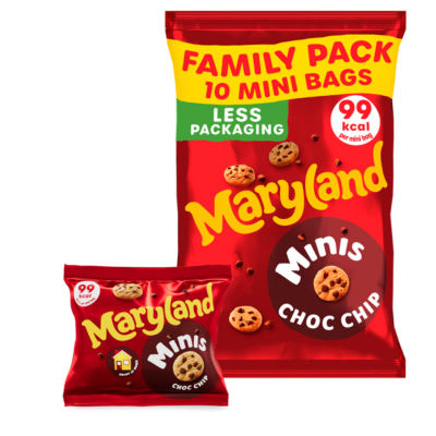 Cookies Minis Chocolate Chip 10 Multipacks thumbnail 2