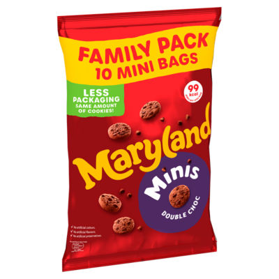 Cookies Minis Double Chocolate 10 Multipacks thumbnail 3