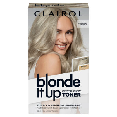Blonde It Up Crystal Glow Semi-Permanent Toner Iridescent Emerald