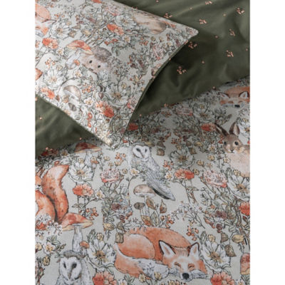 Natural Vintage Woodland Duvet Set - Double thumbnail 3