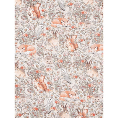 Natural Vintage Woodland Duvet Set - Double thumbnail 4