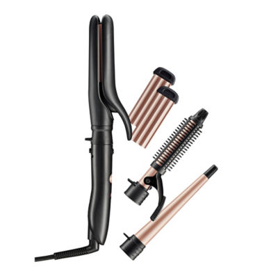 Black 5 In 1 Multi Hair Styling Kit thumbnail 2