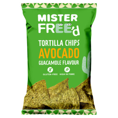 Mister Free'd Tortilla Chips with Avocado
