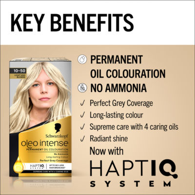 Oleo Intense Light Ash Blonde 10-50 Permanent Colour thumbnail 3