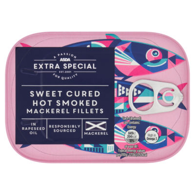 Extra Special Sweet Cured Hot Smoked Mackerel Fillets 110g thumbnail 2