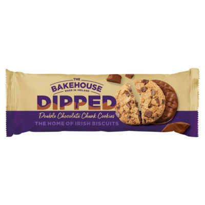 Dipped Double Chocolate Chunk Cookies 230g thumbnail 2