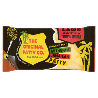 The Original Patty Co. Lamb Jamaican Patty 140g