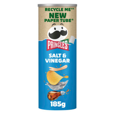 Salt & Vinegar Sharing Crisps 185g thumbnail 2