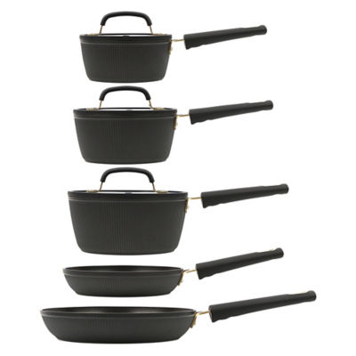 Black Barbican Pans - Set of 5 thumbnail 4