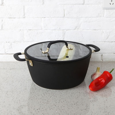 Black Barbican Stock Pot 28cm thumbnail 2