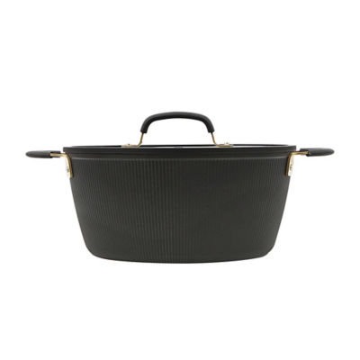Black Barbican Stock Pot 28cm thumbnail 4
