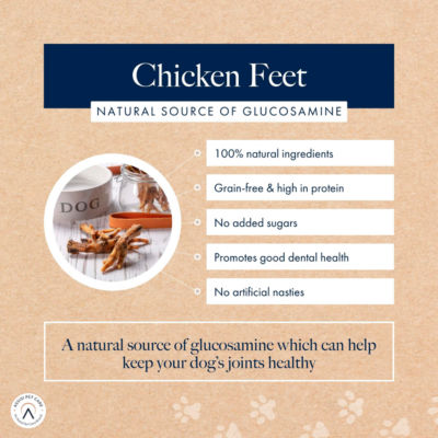 Dog Treats Chicken Feet 100g thumbnail 3