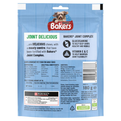 Joint Delicious Medium Chicken Dog Chews 180g thumbnail 4
