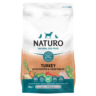 Naturo Turkey with Potato & Vegetables