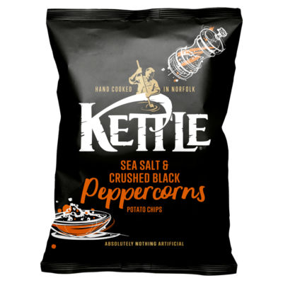 Sea Salt & Crushed Black Peppercorns Potato Chips 130g thumbnail 2