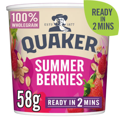 Oat So Simple Summer Berries Porridge Pot 58g thumbnail 2